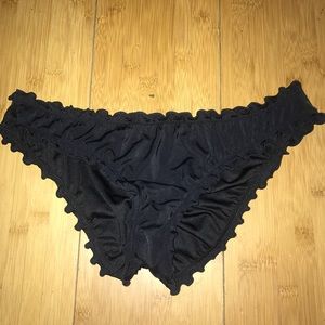 Victoria's Secret ruffled cheeky bikini bottoms